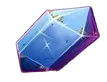 Hellblauer Diamant